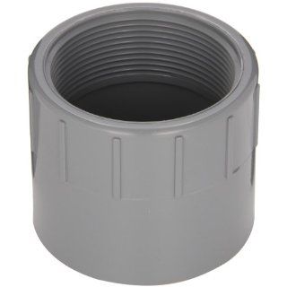 Spears 835 C Series CPVC Pipe Fitting, Adapter, Schedule 80, 1 1/4" Socket x NPT Female Industrial Pipe Fittings