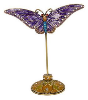 Butterfly Earring Stand   Trinket Boxes