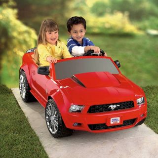 Fisher Price Power Wheels Ford Mustang P5920 Battery Powered Riding Toy   Battery Powered Riding Toys