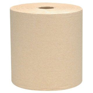 Kimberly Clark 04142 Scott Hard Roll Towel, 800' Length x 8" Width with 1 1/2" Core Diameter, Brown (Case of 12 Rolls) Paper Towels