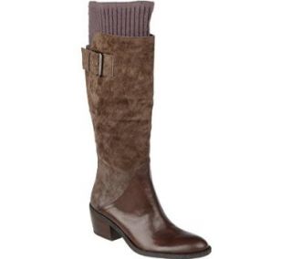 Franco Sarto Women's 'Project' Knee high Buckle Dress Boots (11, Taupe Eden) Shoes