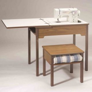 Roberts School Sewing Desk with Leaf   Sewing Furniture