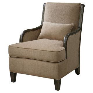 Uttermost Morowa Arm Chair   Wheat   Upholstered Club Chairs
