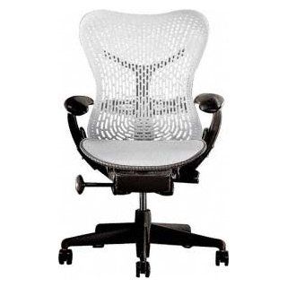 Mirra Chair by Herman Miller   Fully Featured   Graphite Frame   Alpine   Adjustable Home Desk Chairs