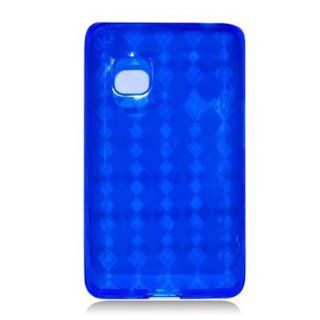 For NET10 Straight Talk LG 840G LG840G Soft TPU SKIN Case Transparent Blue Cell Phones & Accessories