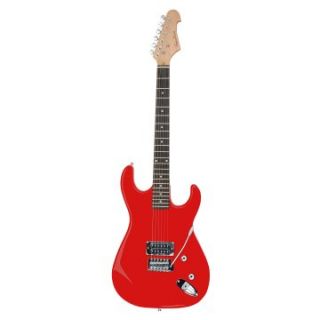 Spectrum Star Series High Gloss Red Electric Guitar   Kids Musical Instruments