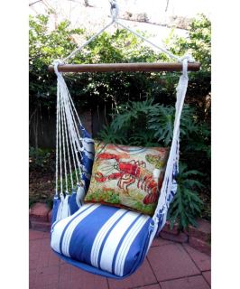 Magnolia Casual Maine Hammock Chair & Pillow Set   Hammock Chairs & Swings