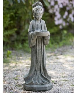 Campania International Nobility Oriental Woman Cast Stone Garden Statue   Garden Statues