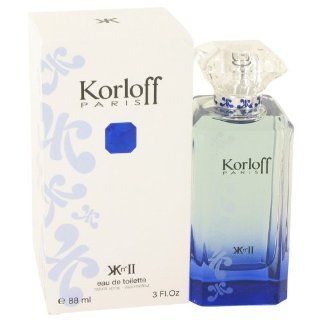 Korloff Paris Blue By Korloff Eau De Toilette Spray 3 Oz For Women  Beauty