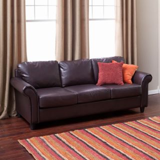 Homelegance Winter Dark Brown Fabric Sofa   Sofas
