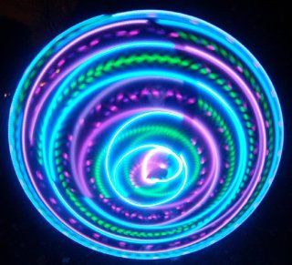 36"   24 Strobing/Color Changing/Solid Color LED Hula Hoop   PolyPro   Vibrant Aurora  Photo Studio Backgrounds  Camera & Photo