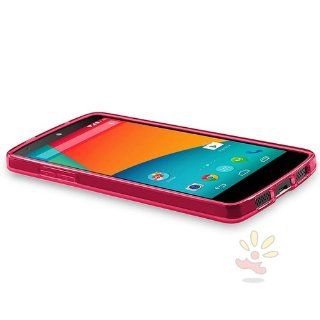 Everydaysource Compatible with LG Nexus 5 D820 /D821 Hot Pink TPU Case Cell Phones & Accessories