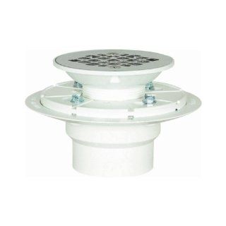 Sioux Chief 821 2PPK PVC Shower Pan Drain Stainless Steel Strainer  Drain Catches  Patio, Lawn & Garden