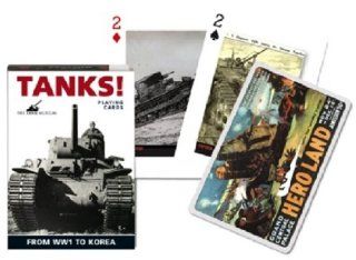World War Ii Tanks Single Standard Deck Of Playing Cards By Piatnik   Vienna Cards