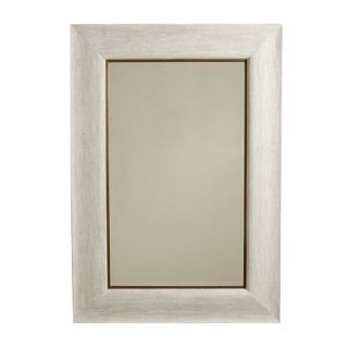 Toile Linen Wrapped Wall Mirror   36.5W x 52.5H in.   Wall Mirrors