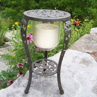Oakland Living Grape Candle Holder With Candle   Garden Decor