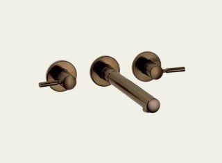 Brizo Quiessence Brushed Bronze Wall Mount Lav Faucet   Touch On Bathroom Sink Faucets  