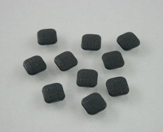 10 pcs. Black Square Rivets Studs Buttons Decorations Findings 8 mm. SQ R8 WY  Other Products  