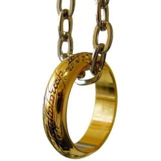 Noble Collection   Lord of the Rings Ring The One Ring (gold plated) Jewelry