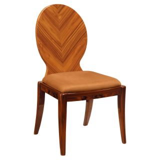 Global Furniture Deria Parquet Round Back Dining Chair   Dining Chairs