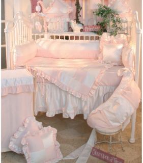 Brandee Danielle Princess Pink 4 Piece Crib Bedding Set   Baby Bedding Sets