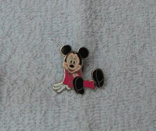 Disney Mickey Mouse Sitting in Pink Suit Tuxedo Trading Pin 