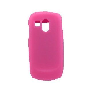 Clear Pink Soft Silicone Gel Skin Cover Case for Samsung Caliber SCH R850 SCH R860 Cell Phones & Accessories