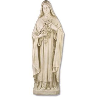 St. Theresa w/ Roses Statue   Garden Statues