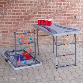 Triumph Sports 84 in. 4 in 1 Tailgate Table   Ladder Ball