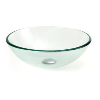 DreamLine Round Glass Vessel Sink   Bathroom Sinks