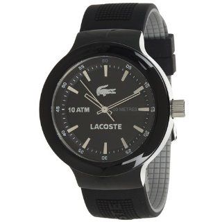 Lacoste Borneo Chronograph Black Silicone Mens Watch 2010657 at  Men's Watch store.