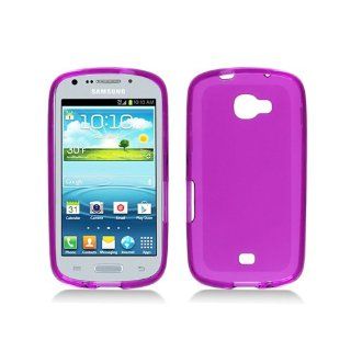 Purple Flex Cover Case for Samsung Galaxy Axiom SCH R830 Cell Phones & Accessories