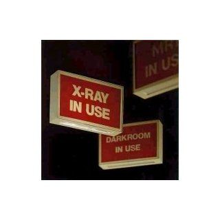 LIGHTED INFORMATION SIGNS   "X RAY IN USE" WITH LED LIGHTING Health & Personal Care