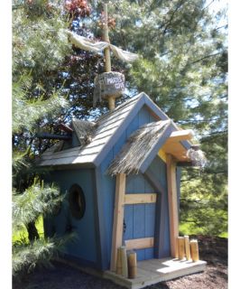 Kids Crooked House Pirates Playhouse   Outdoor Playhouses