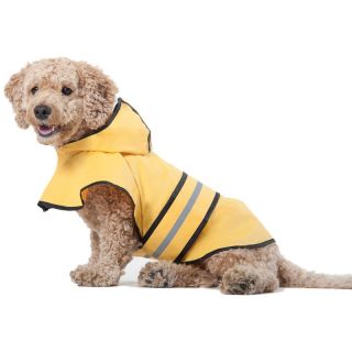 Ethical Fashion Rainy Days Slicker   Yellow   Dog Coats and Jackets