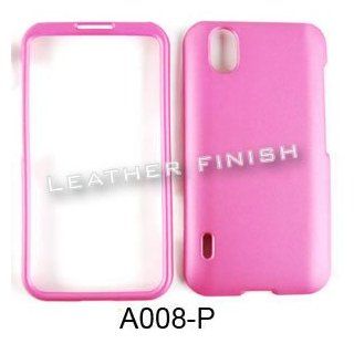 Cell Phone Snap on Case Cover For Lg Marquee / Ignite Ls 855    Leather Finish Cell Phones & Accessories