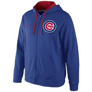 Chicago Cubs KO Therma Fit Full Zip Hooded Fleece by Nike  Sports Fan Sweatshirts  Sports & Outdoors