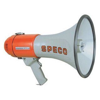 Speco Technologies ER370 16 Watt Deluxe Megaphone with Siren Camera & Photo