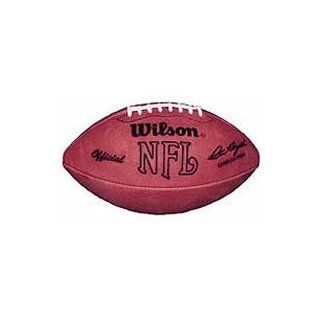 Wilson Official NFL Leather Full Size Football   F1006   1977 1990   Commissioner Pete Rozelle  Sports & Outdoors