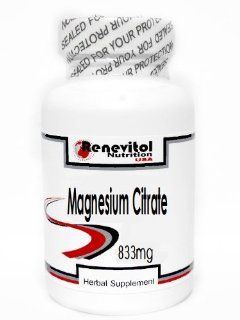 Magnesium Citrate 833mg 200 Capsules ~ Renevitol Health & Personal Care