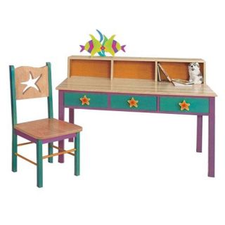 Tropical Seas Desk and Chair Set   Elementary Desks