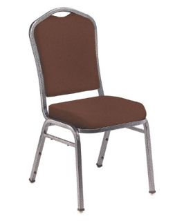 National Public Seating 9300 N Series Fabric Stacking Chair   Burgundy/Silver Frame   Banquet Chairs