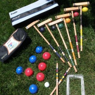 Franklin Combination 107mm Bocce Ball and Croquet Set   Bocce Ball