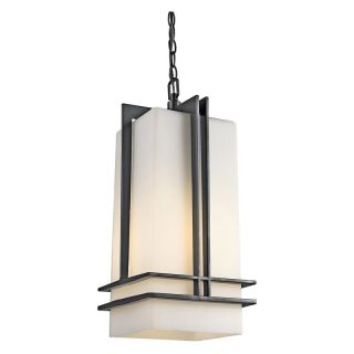 Kichler Tremillo 49205 Outdoor Ceiling   7 in.   Black   Outdoor Hanging Lights