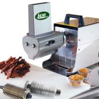 LEM 602TJ Electric 2 in 1 Jerky Slicer and Tenderizer   Meat Slicers and Saws