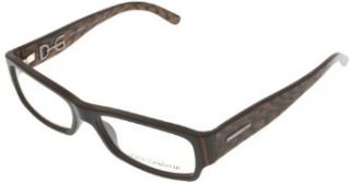 Dolce & Gabbana Eyeglasses Unisex DG3062 858 Black Striped Brown Clothing