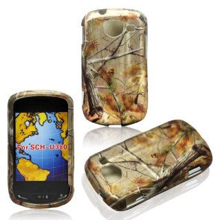 2D Camo Tree Samsung U380 Brightside Verizon Wireless Case Cover Hard Phone Case Snap on Cover Rubberized Touch Faceplates Cell Phones & Accessories