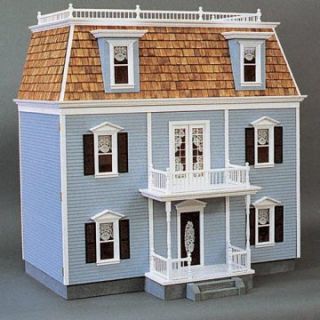 Real Good Toys Federal Dollhouse Kit   1 Inch Scale   Collector Dollhouse Kits