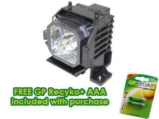 Epson PowerLite 835P Projector Lamp Replacement   Premium DS Miller Projector Lamp with FREE GP Recyko AAA Rechargeable Batteries Electronics