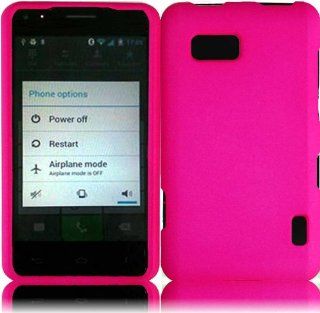 For LG Mach LS860 Hard Cover Case Hot Pink Accessory Cell Phones & Accessories